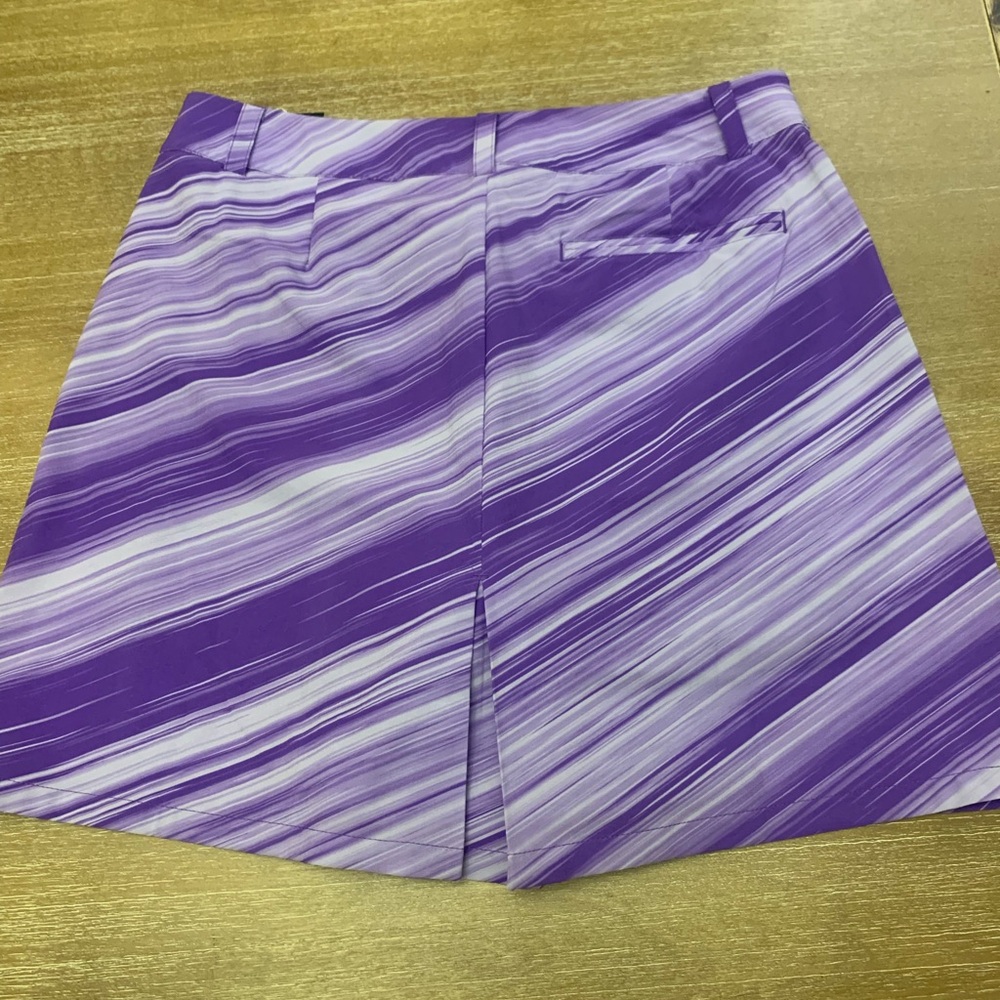 Nike Women's Purple Golf Skort - Picture 5 of 12